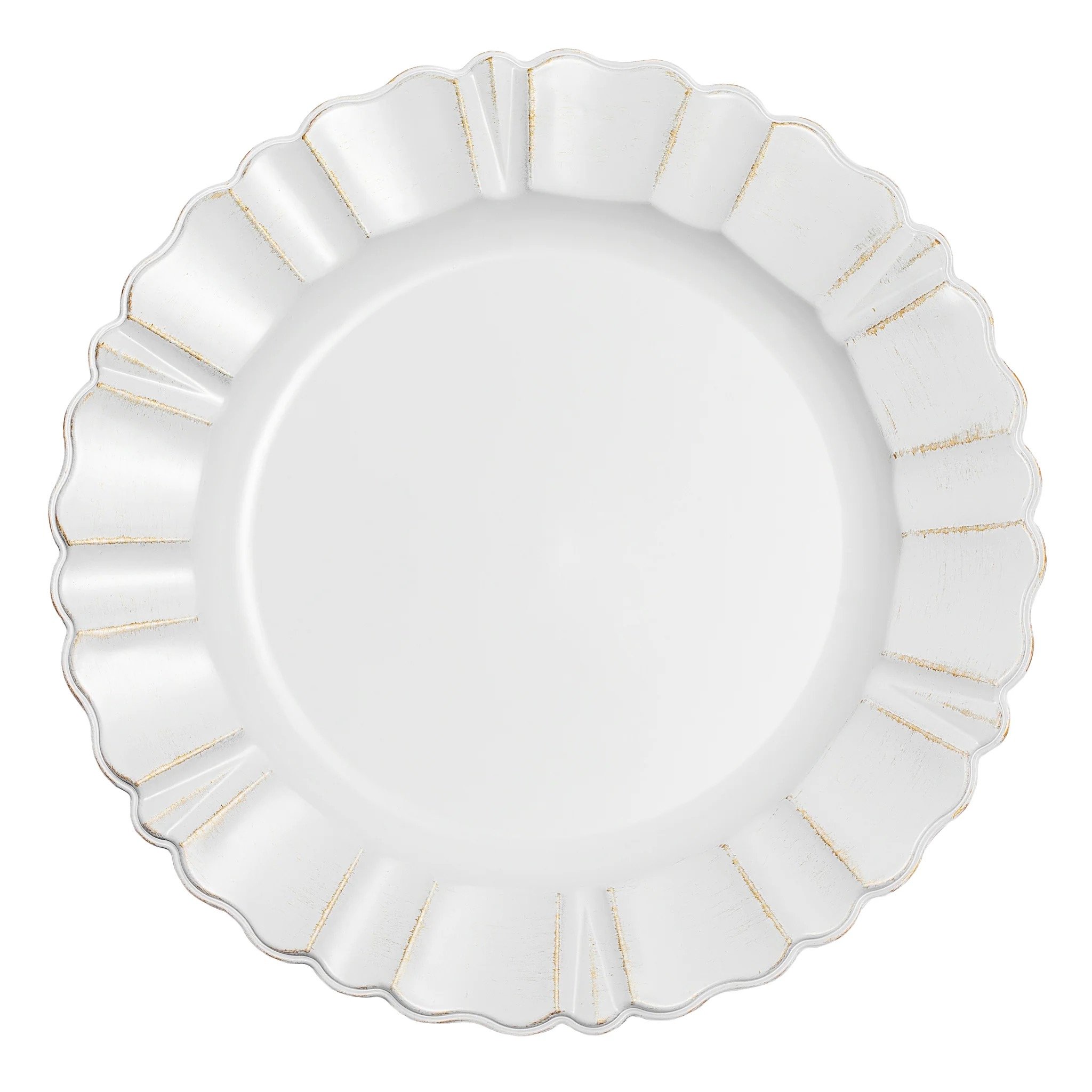 Charger : Wavy Scalloped Edge