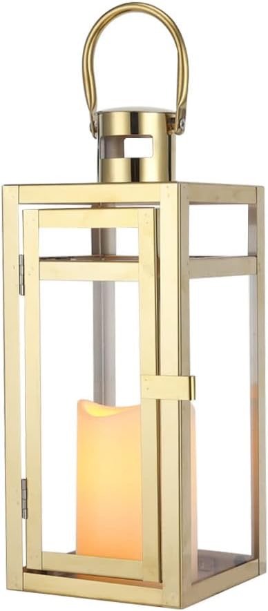 gold modern lantern