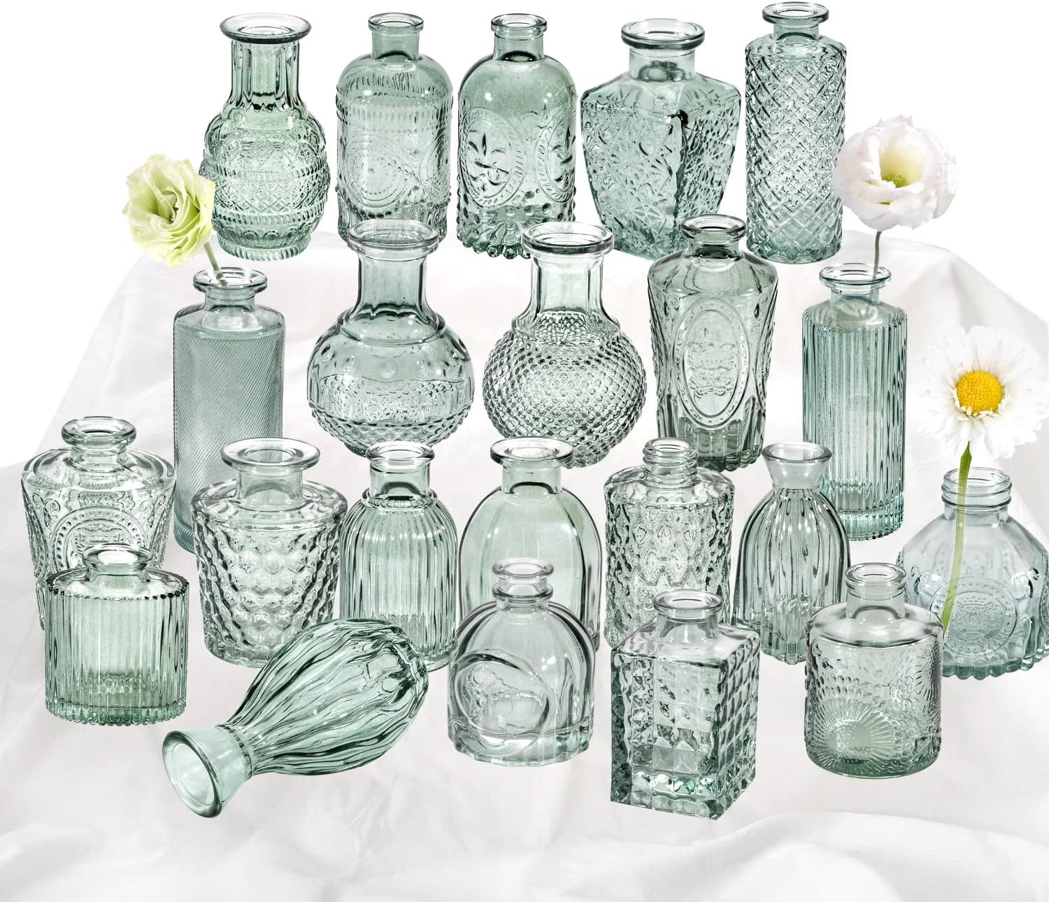 sage bud vase
