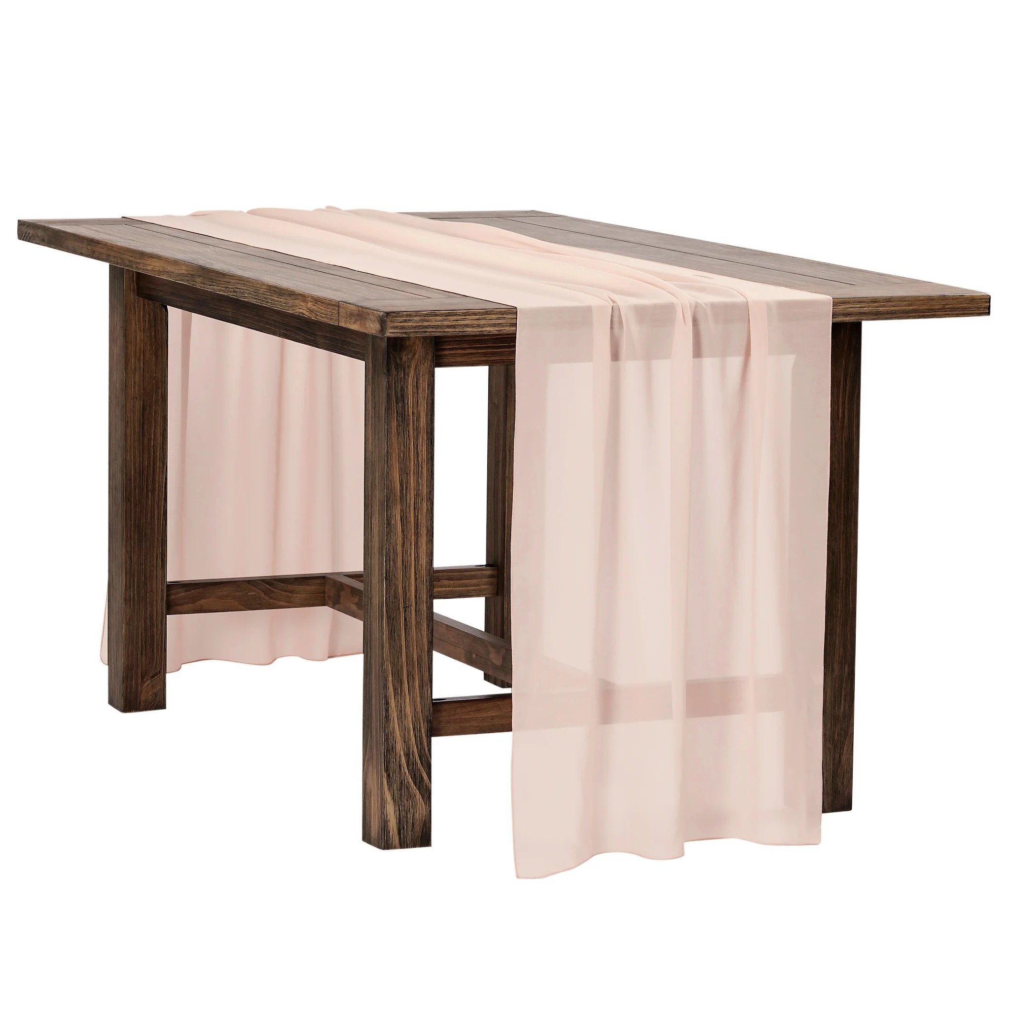 Blush Chiffon Runner
