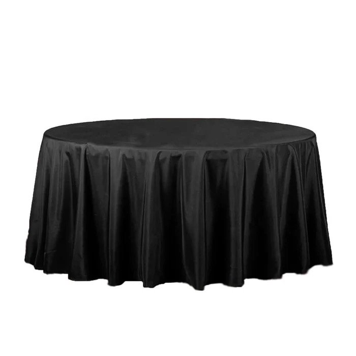 Black 120" Linen