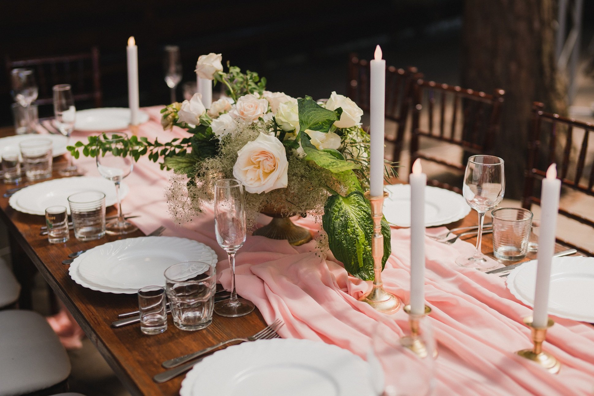 Chiffon Table Runner