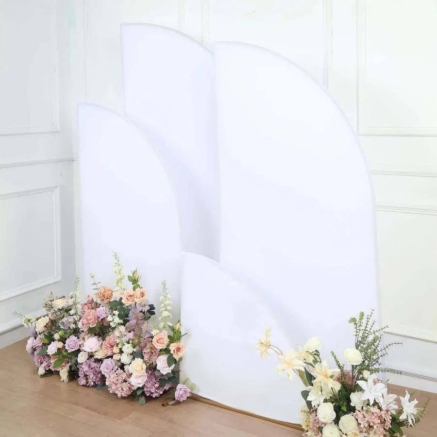 white half moon cover