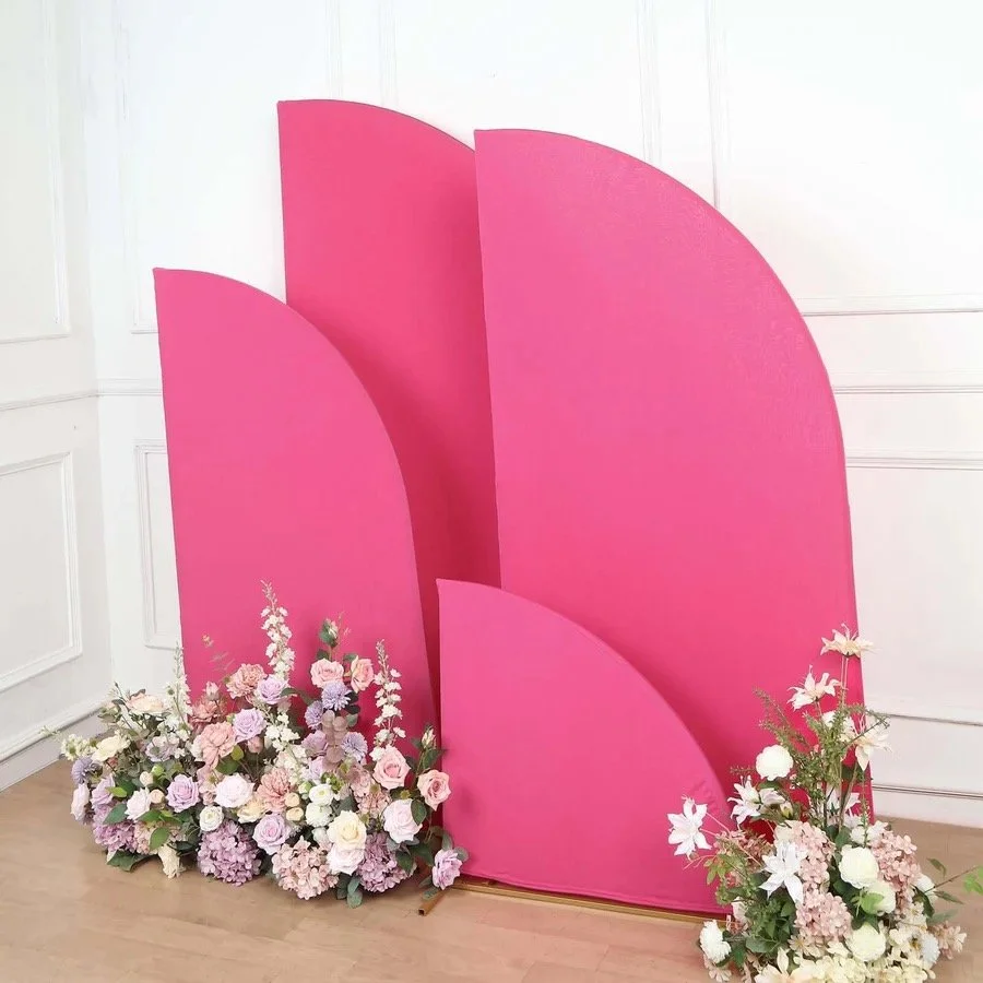 fuchsia half moon cover
