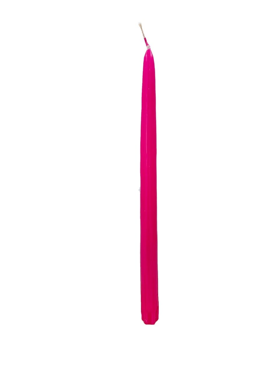 berry taper candle
