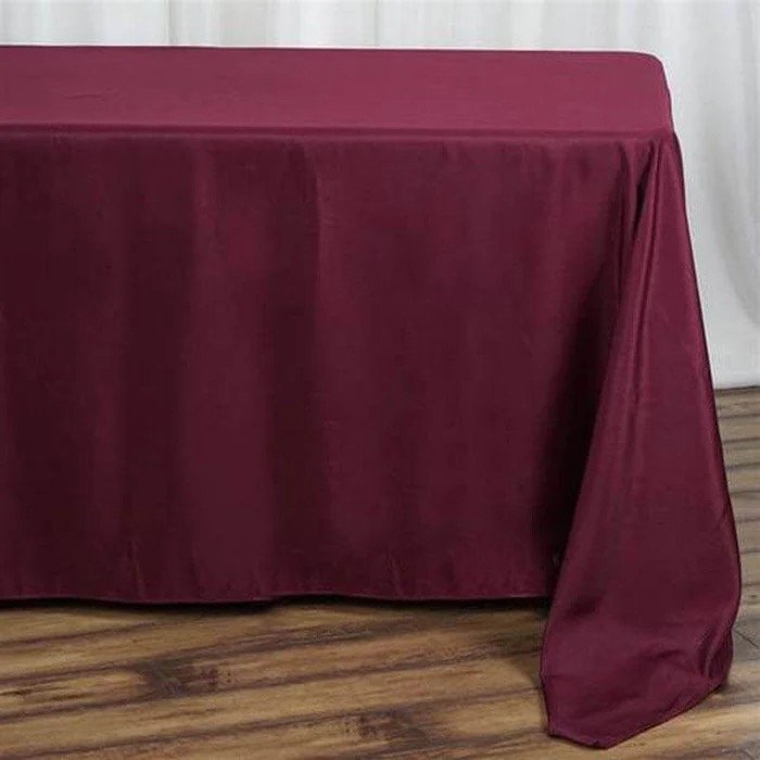 Maroon 90x156 Linen