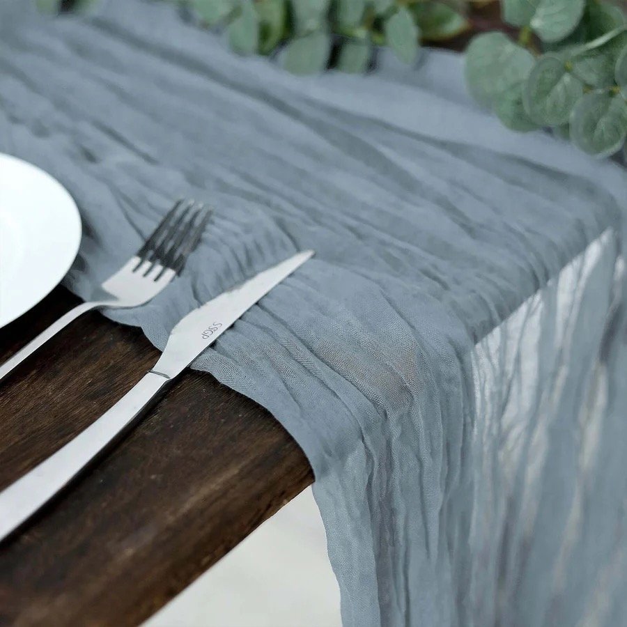 Dusty Blue Cheesecloth