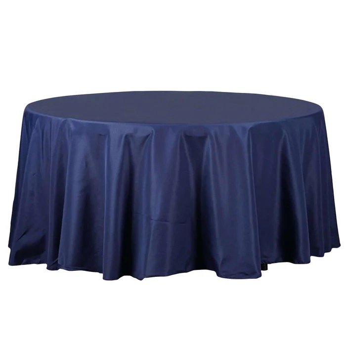Navy 120" Linen