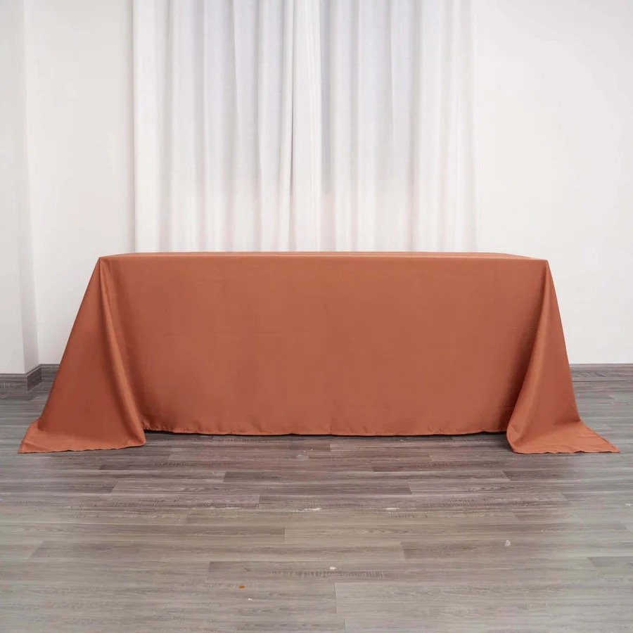 Rust 90x132 Linen