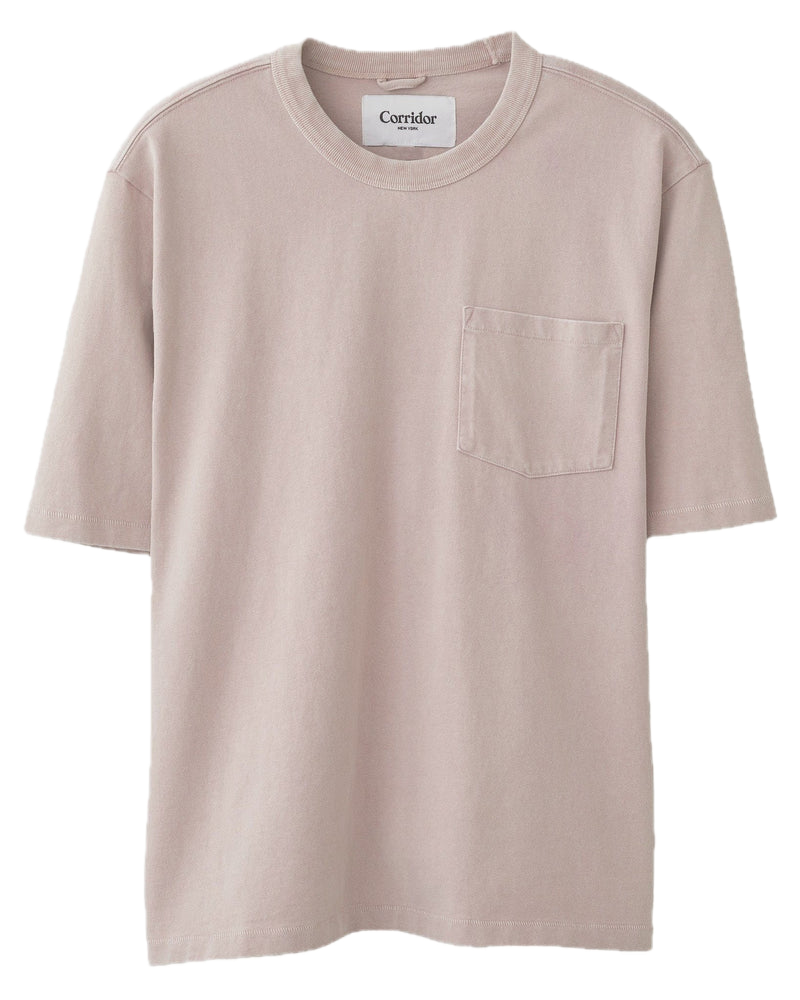 Corridor - Garment Dye Tee, Pink