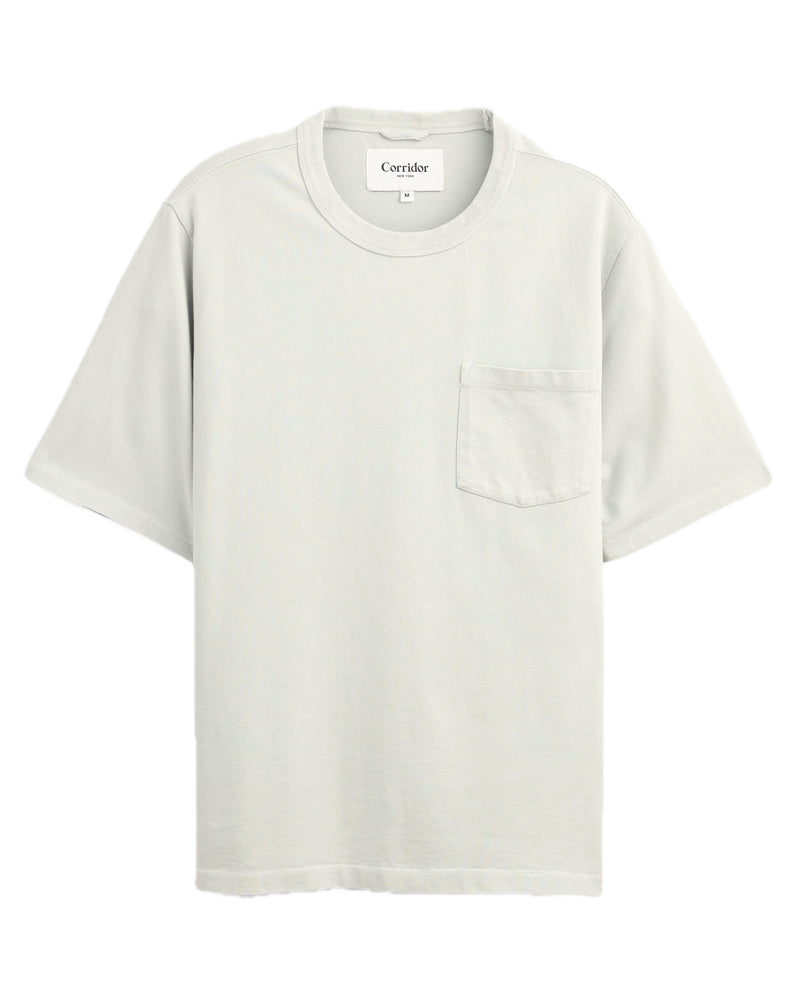 Corridor - Garment Dye Tee, Light Blue