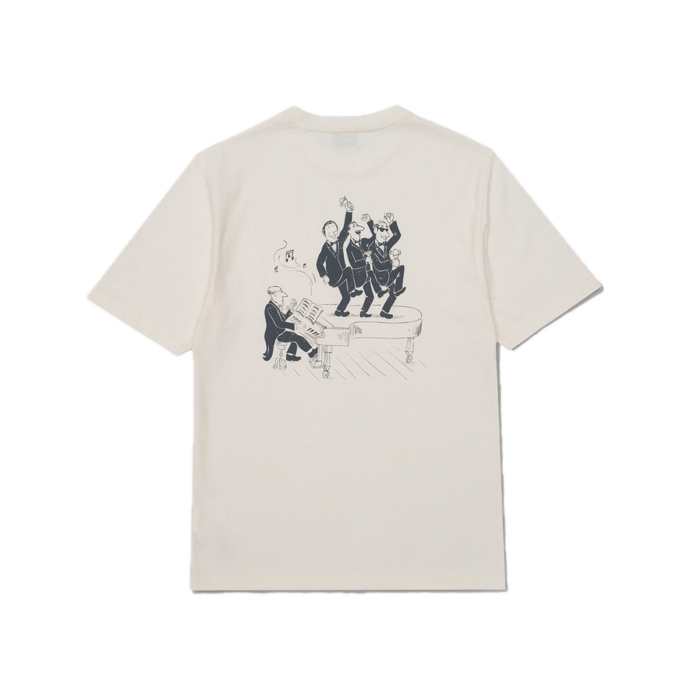 Edmmond Studios - Keynotes Tee, White