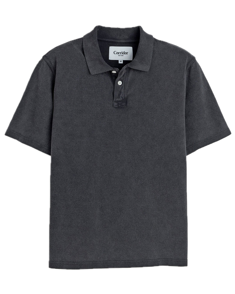 Corridor Pique Polo, Black