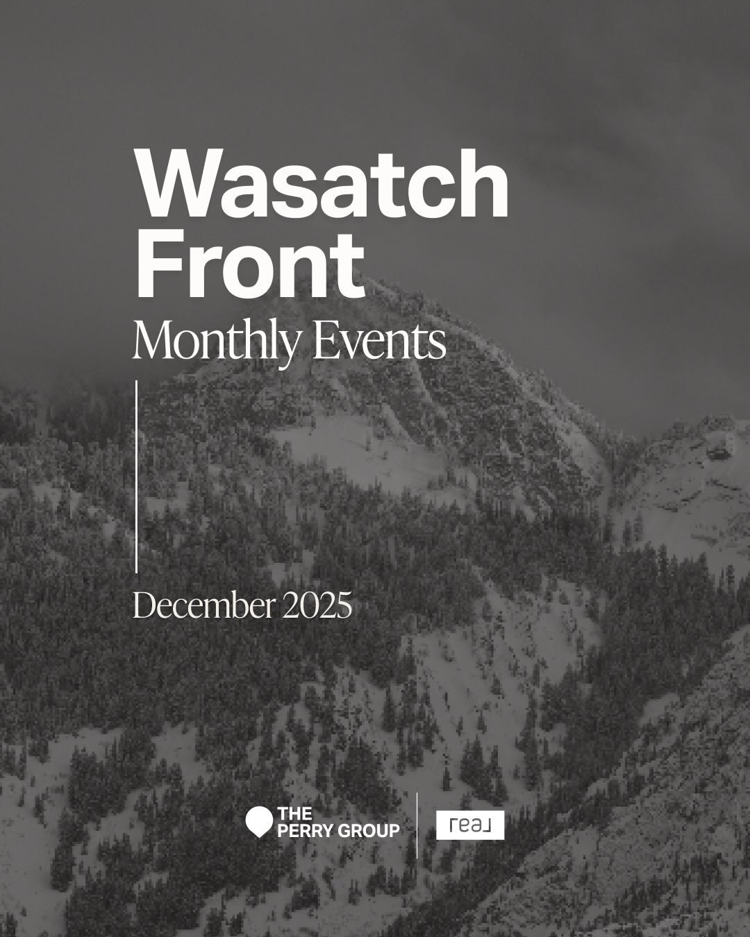 December is packed around the Wasatch Front. Markets, concerts, light displays, and a few cold-weather staples if you need something to do this month. If we missed any drop it in the comments below 👇