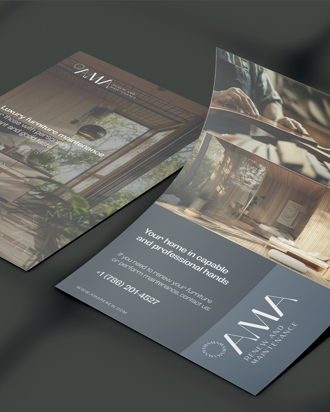 papelaria do cliente AMA Renew