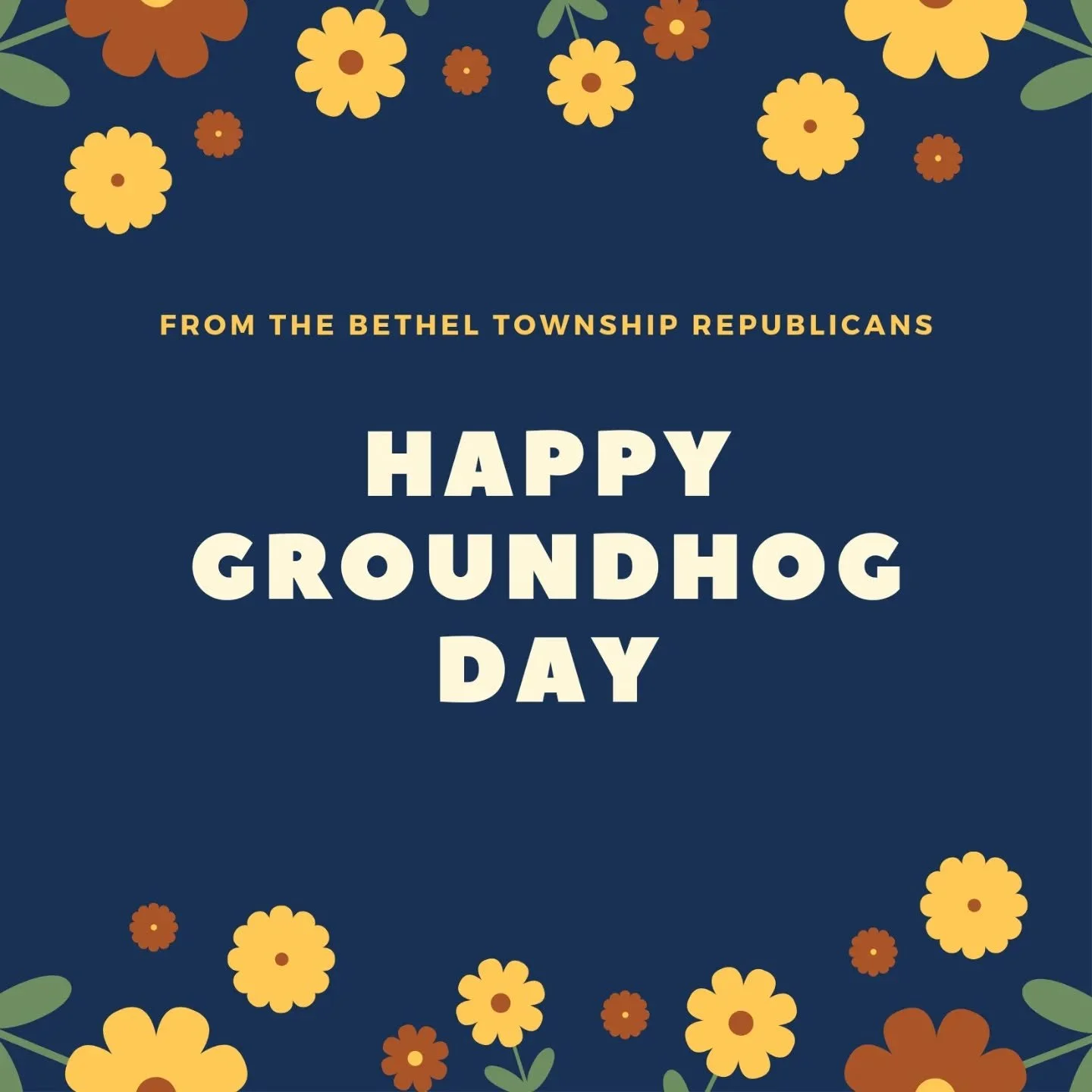 It looks like it'll be six more weeks until spring! 🌼#groundhogday2025🦫