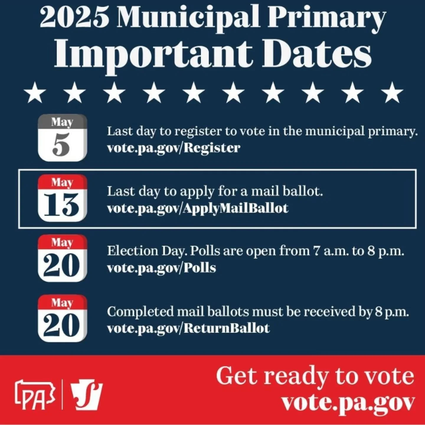 Important dates to remember courtesy of @pastatedept