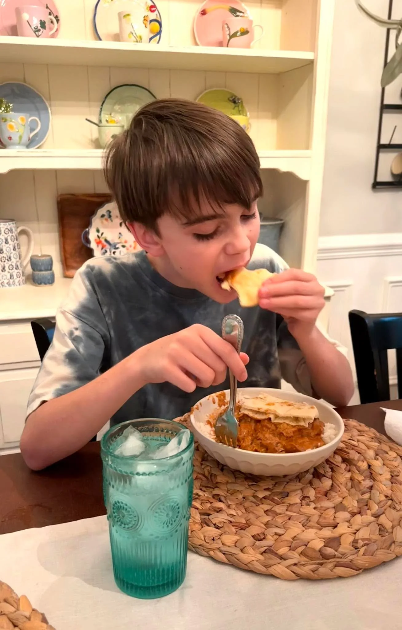 He was so upset last night when I couldn&rsquo;t make his favorite butter chicken. As soon as he hopped in the car at pickup today, he said, &ldquo;I guess you were able to make the butter chicken today!&rdquo; 🥹 Yup, I smelled like garam masala, cu
