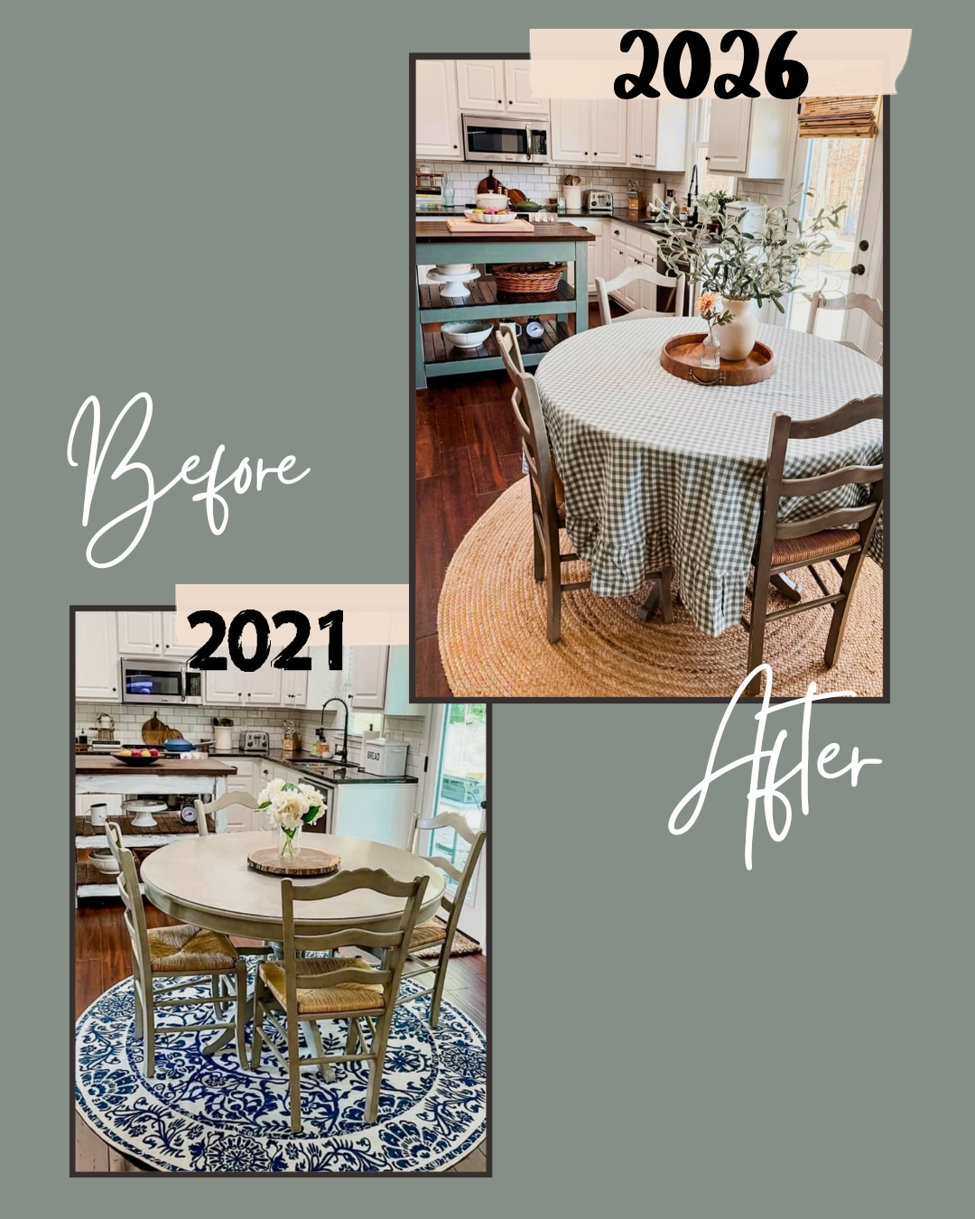 The Kitchen Mini Reno:              2021 → 2026