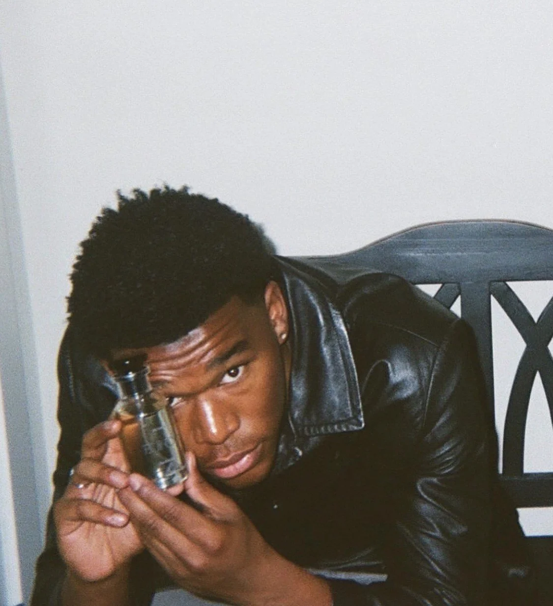 Founder & CEO Brayden I. Nash poses with "Eunoia" the scent of beautiful thinking.