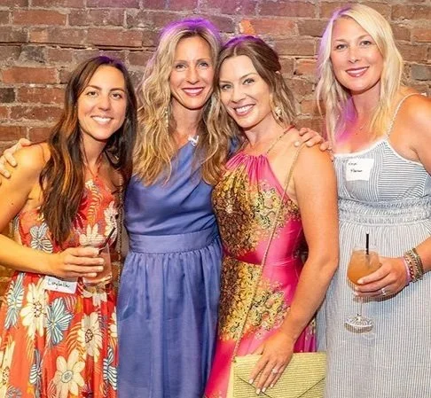 Laura and 3 ladies at Shine Brighter event
