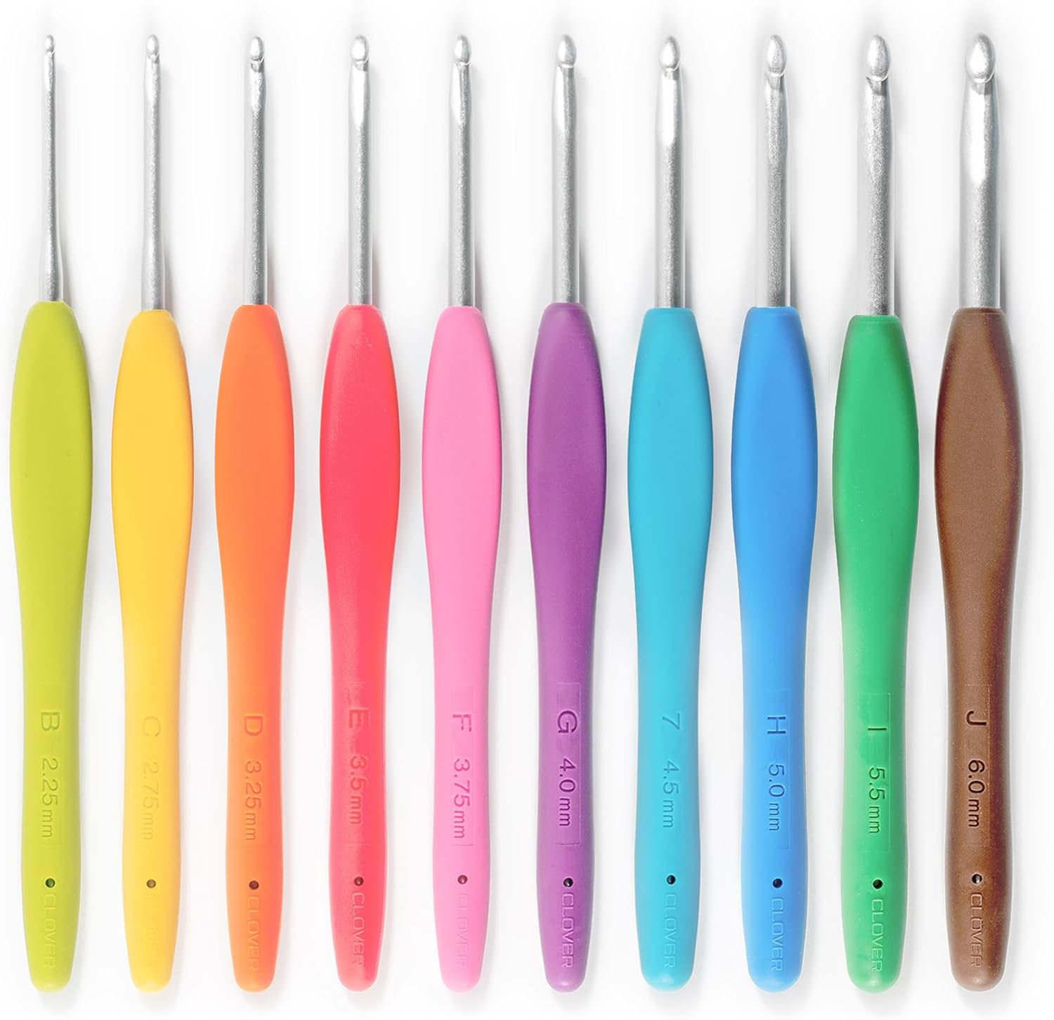 Clover Amour Crochet Hook Set (Regular Yarns)