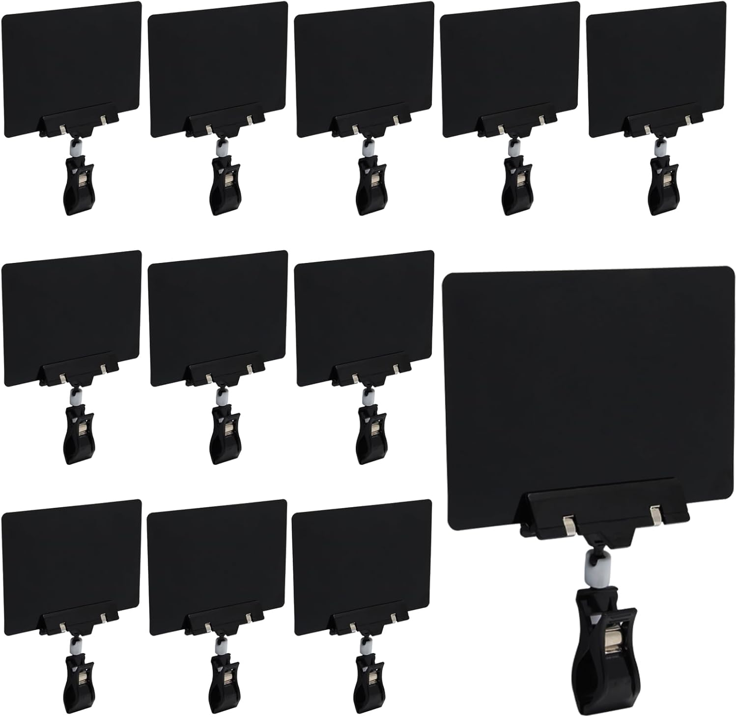 Rotating Clip On Signs - 12 Pack