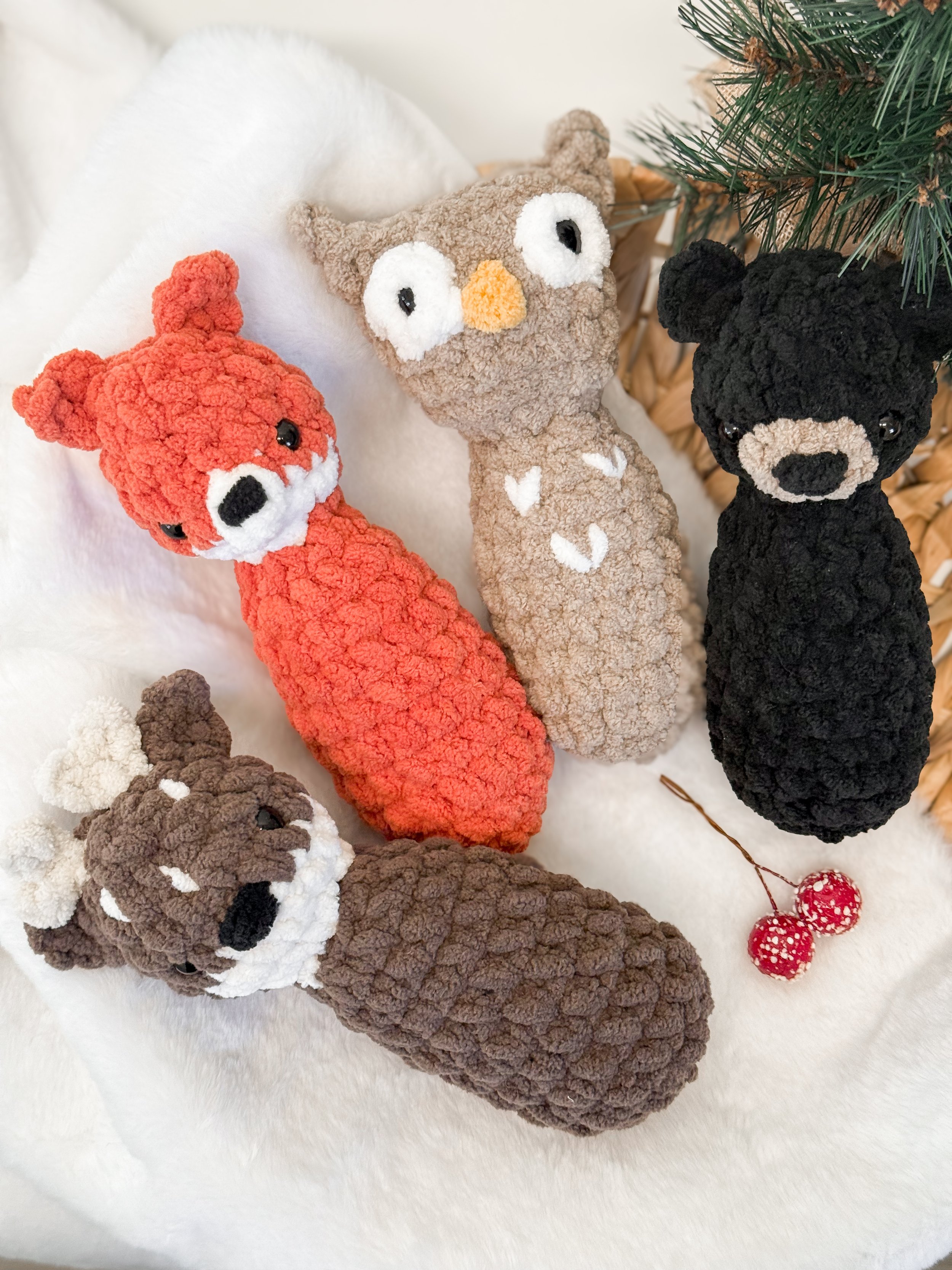 Heirloom Woodland Rattles