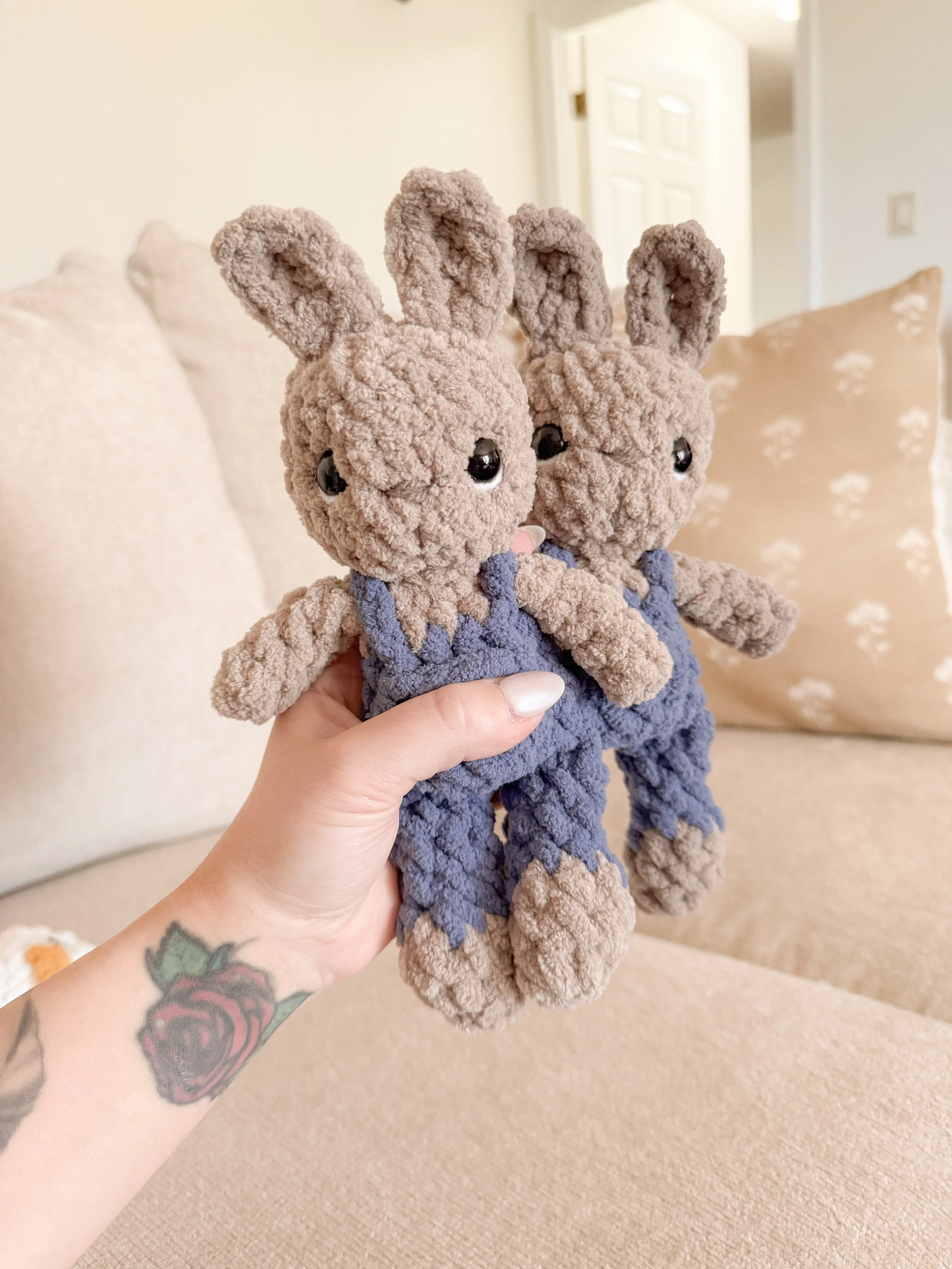 Heirloom Fable Baby Bunny Doll