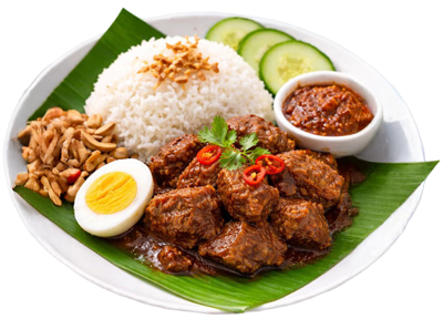 Rendang Nasi Lemak