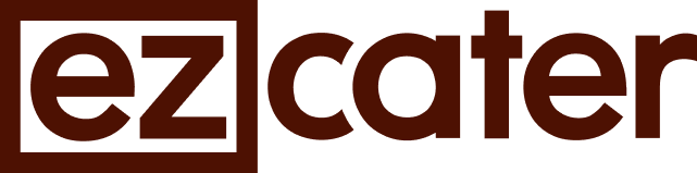Logo with the words 'ezcater' in lowercase letters, featuring a stylized 'z' within a square outline.