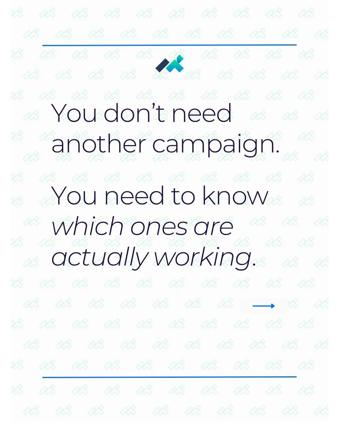 Most business owners think they have a marketing problem &mdash; but what they really have is a visibility problem.

They can&rsquo;t see what&rsquo;s working, what&rsquo;s wasting money, or where opportunities are hiding. So every decision feels lik