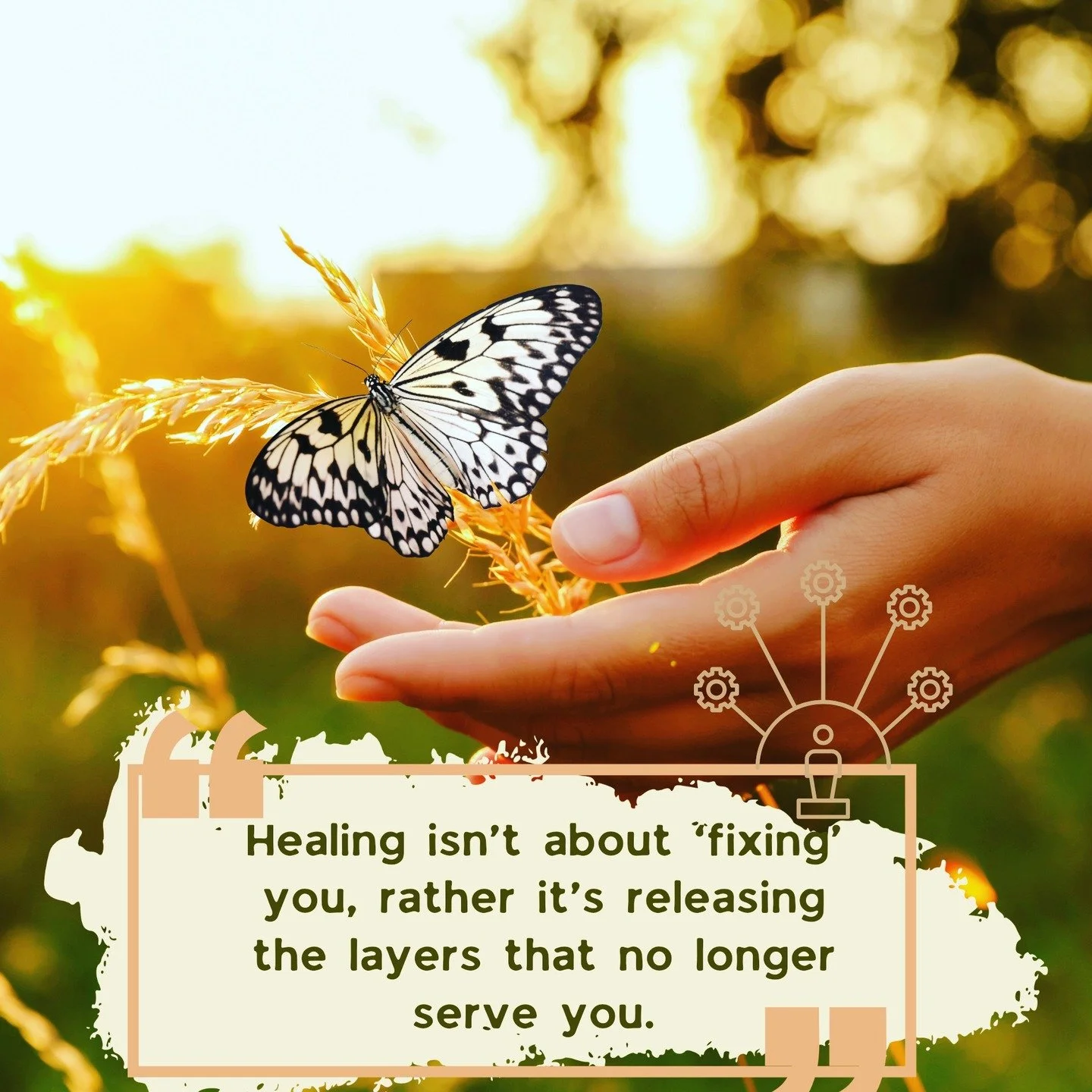 You don&rsquo;t need to become someone new to heal.
You don&rsquo;t need to fix yourself.
You don&rsquo;t need to try harder.

So much of what you&rsquo;re carrying
was learned in moments where you had to adapt to feel safe, loved, or accepted.

And 