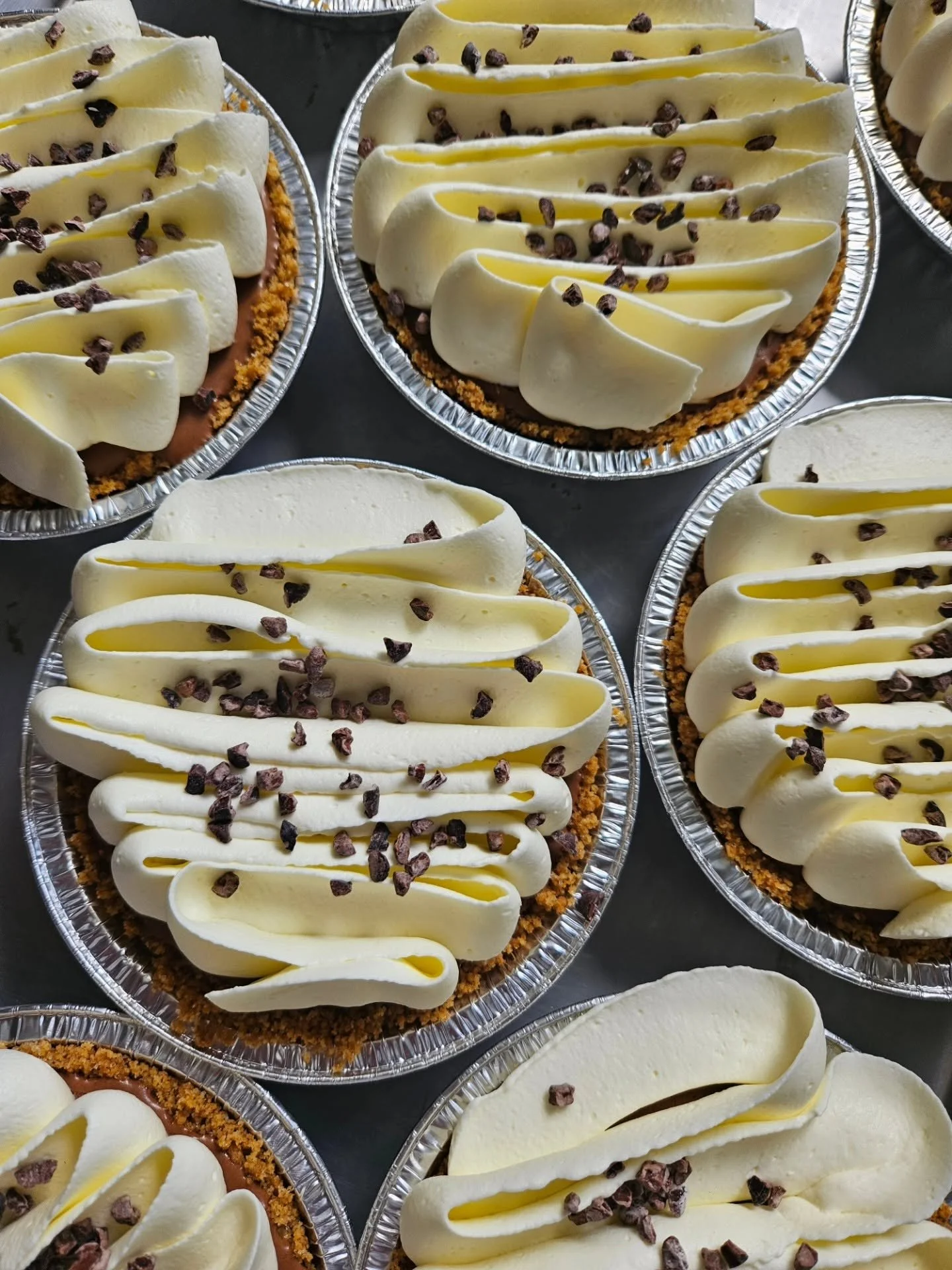 Chocolate Mousse Pies