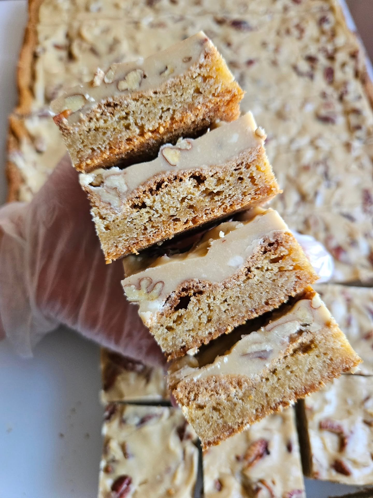 Pecan Praline Bars