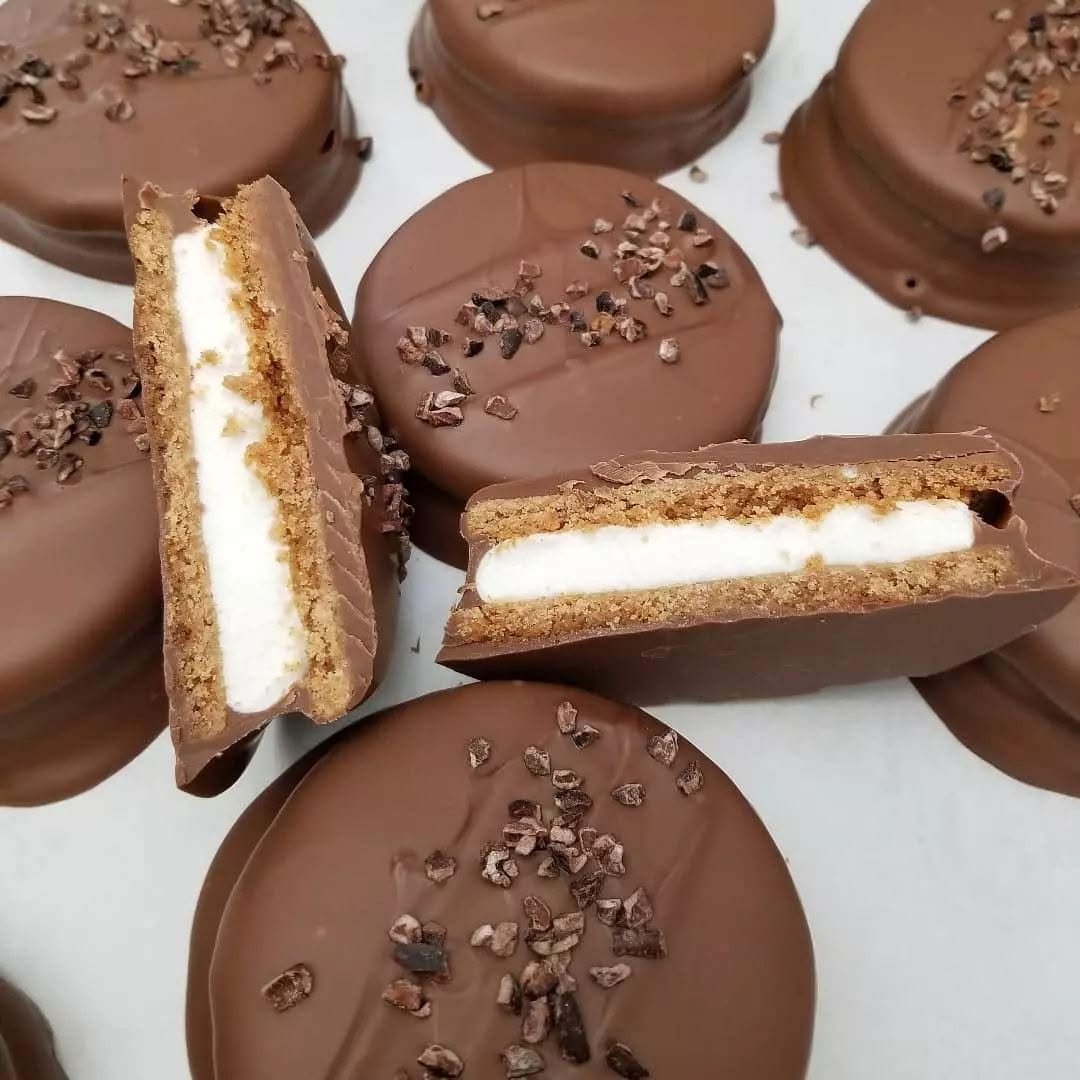 Milk Chocolate S'mores Cookies