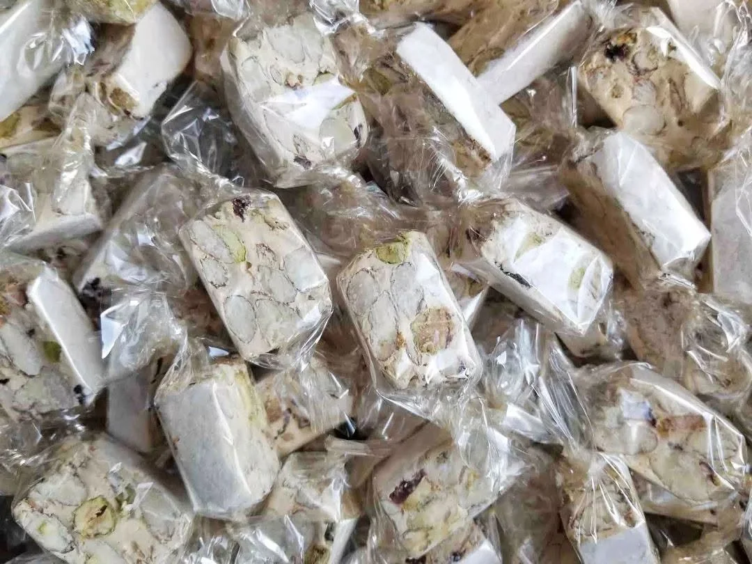 Almond, Pistachio & Cranberry Nougat