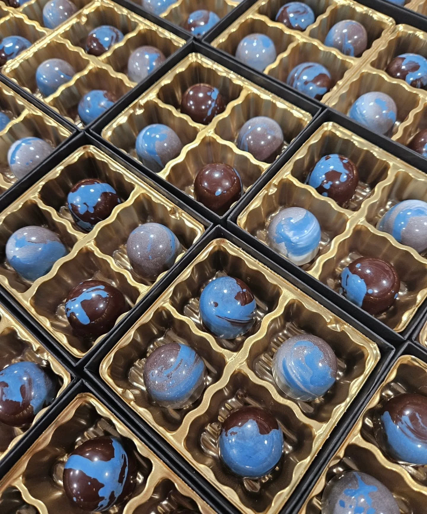Bourbon, Local Honey & Milk Chocolate Ganache Bon Bons