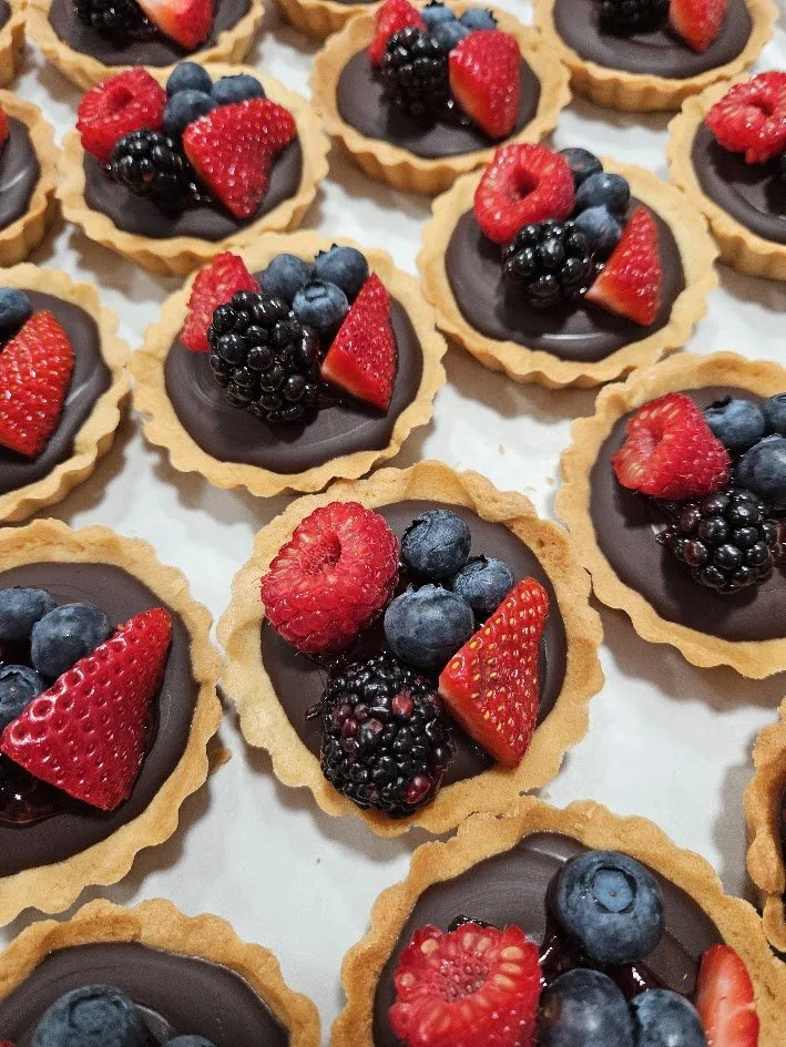 Mini Chocolate Ganache Tarts