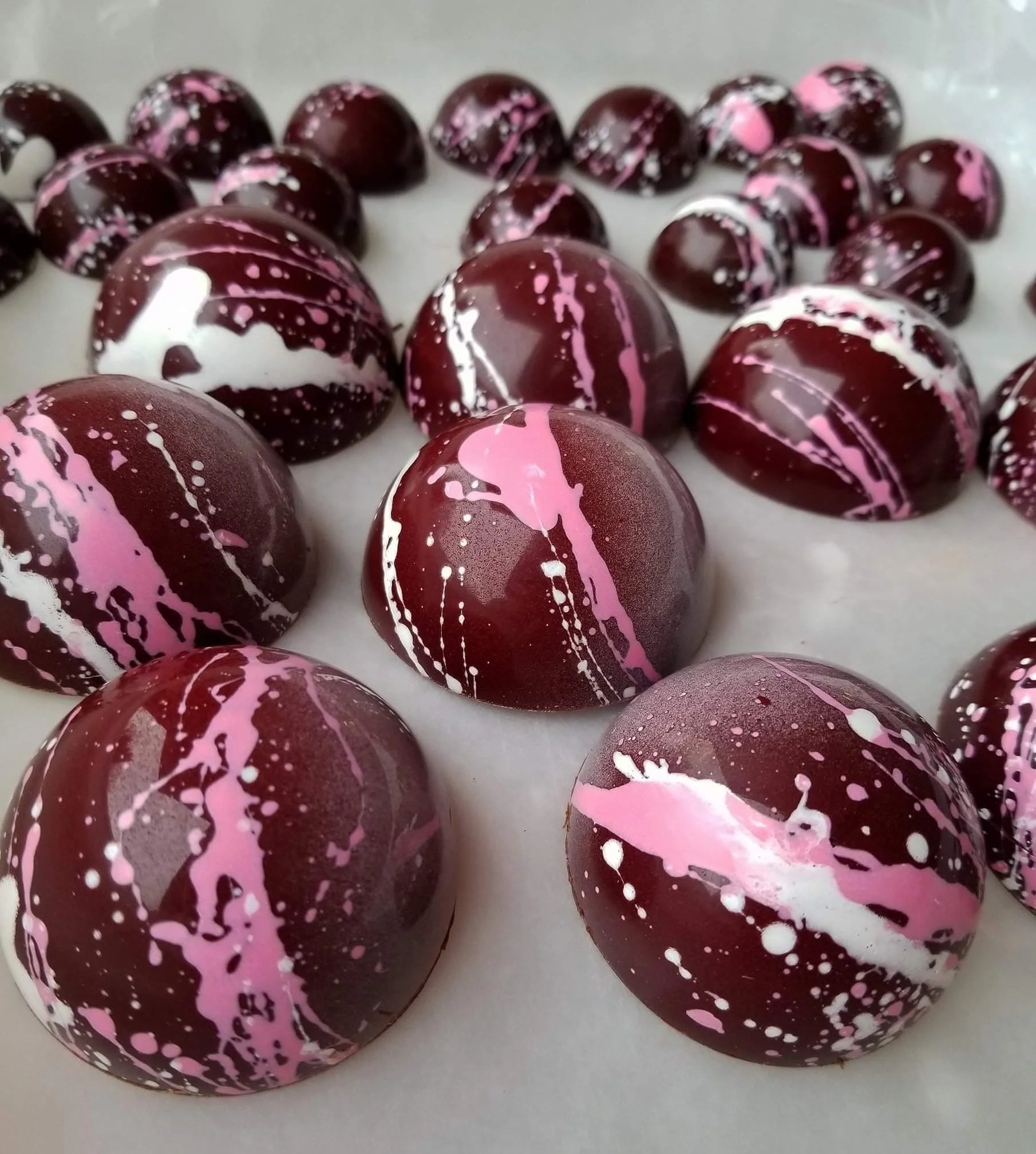 Chocolate Raspberry Bon Bons