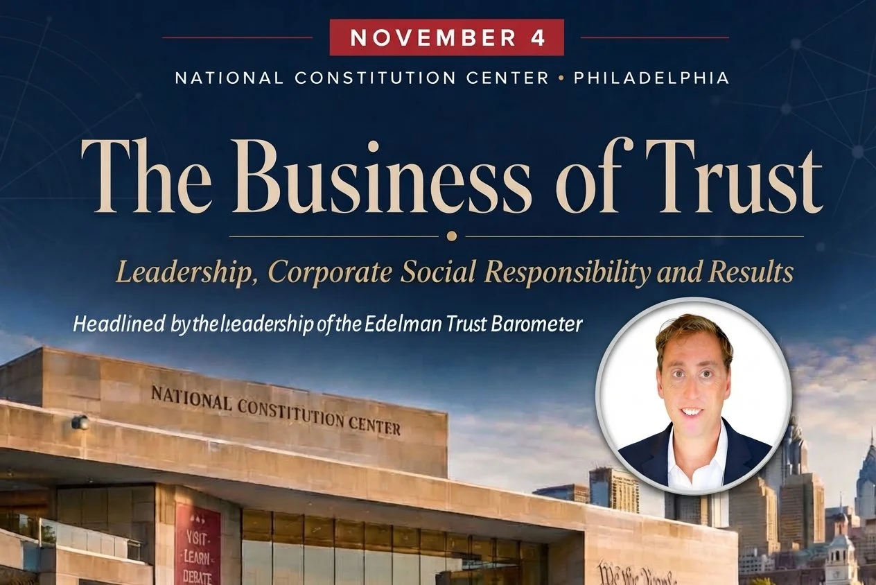 World-Renowned Edelman Trust Barometer Highlights SI’s Spectacular Fall CEO Conferences