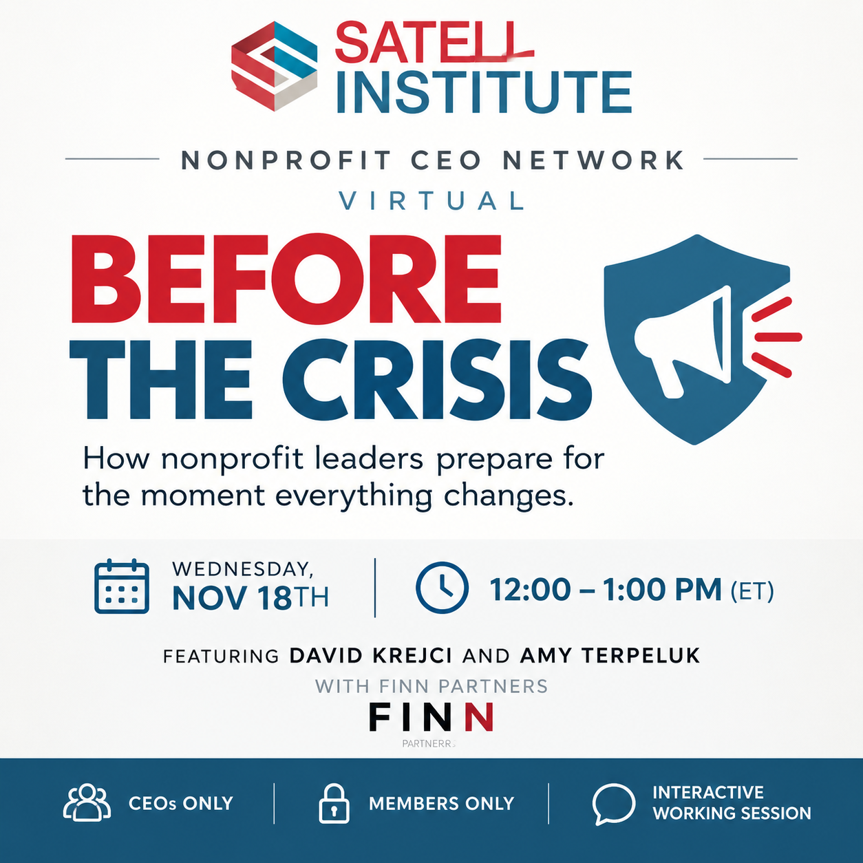 Before the Crisis: How Nonprofit Leaders Prepare for the Moment Everything Changes
