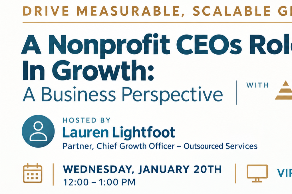 A Nonprofit CEOs Role In Growth: A Business Perspective