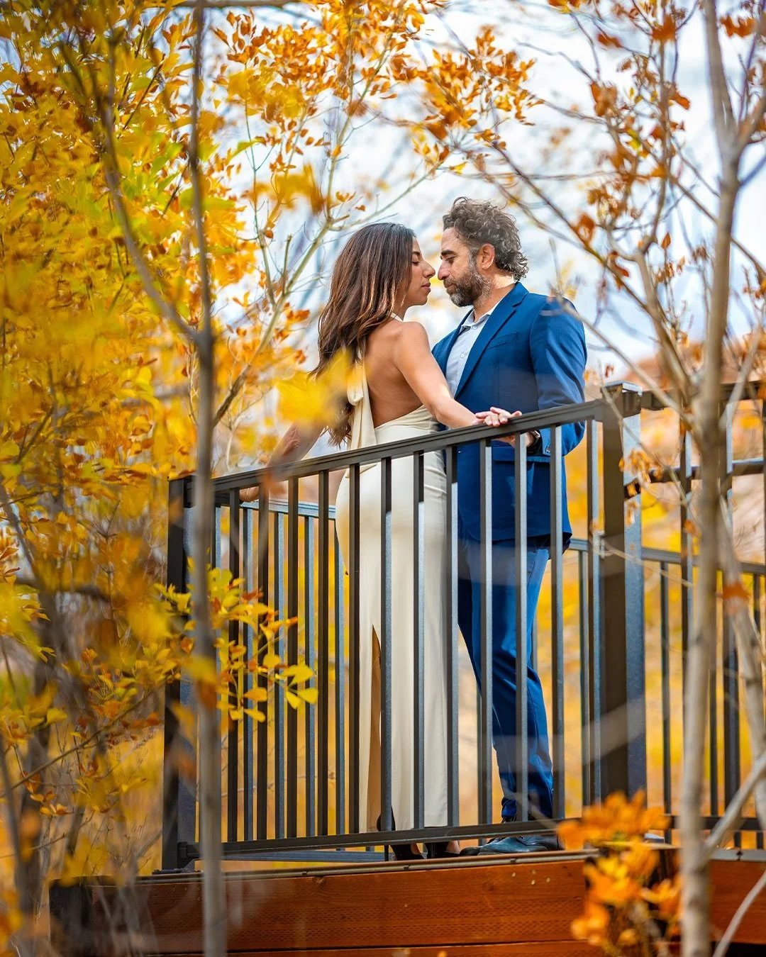 Our couple M &amp; T 💛
Their love glowing against Red Rock&rsquo;s rare golden hues. 🌄
An unforgettable off-site shoot filled with color and warmth.🍂

Wishing this wonderful couple love, luck, and everything beautiful ahead.