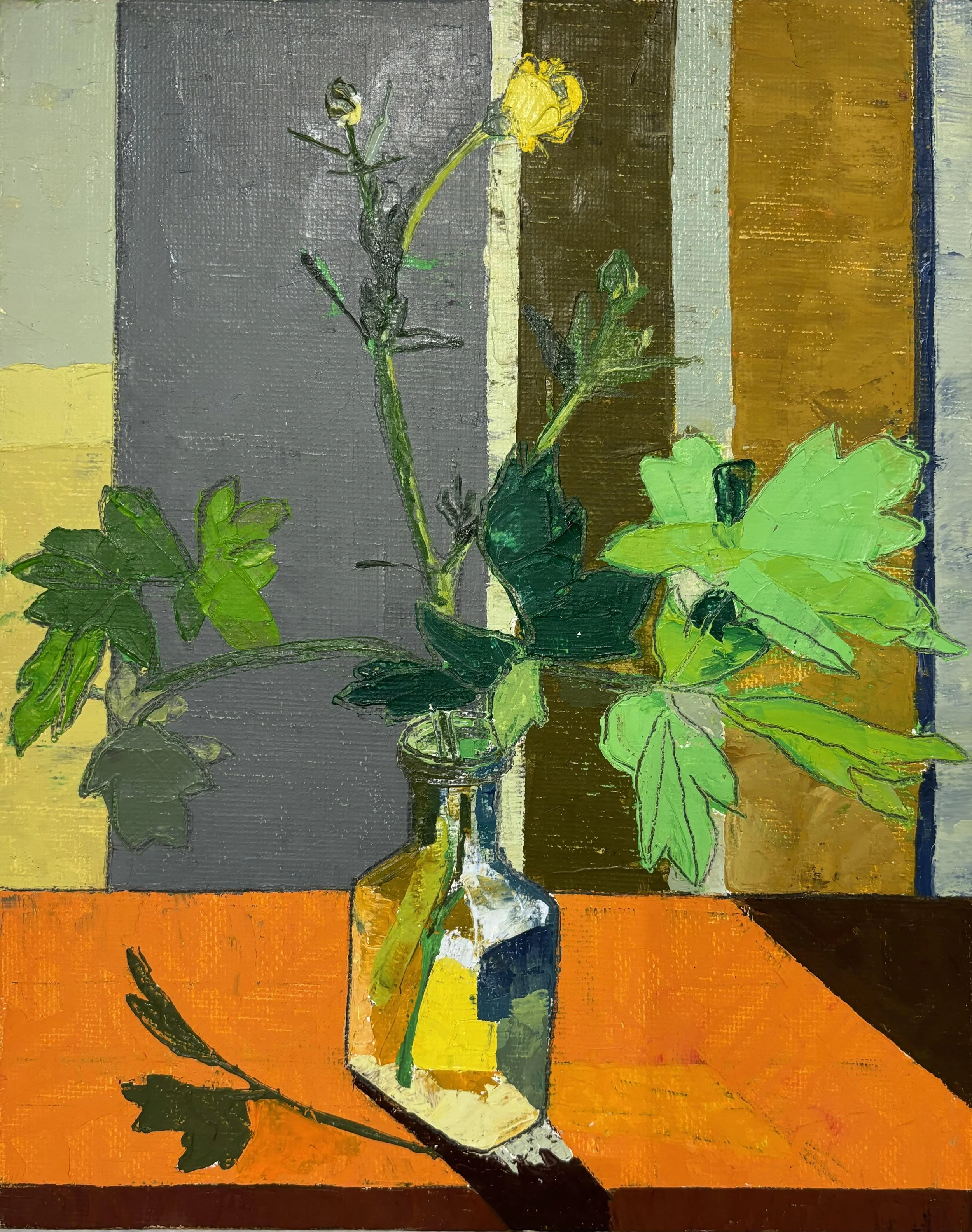 Buttercup, 2014, Oil on board, 8” w x10” h