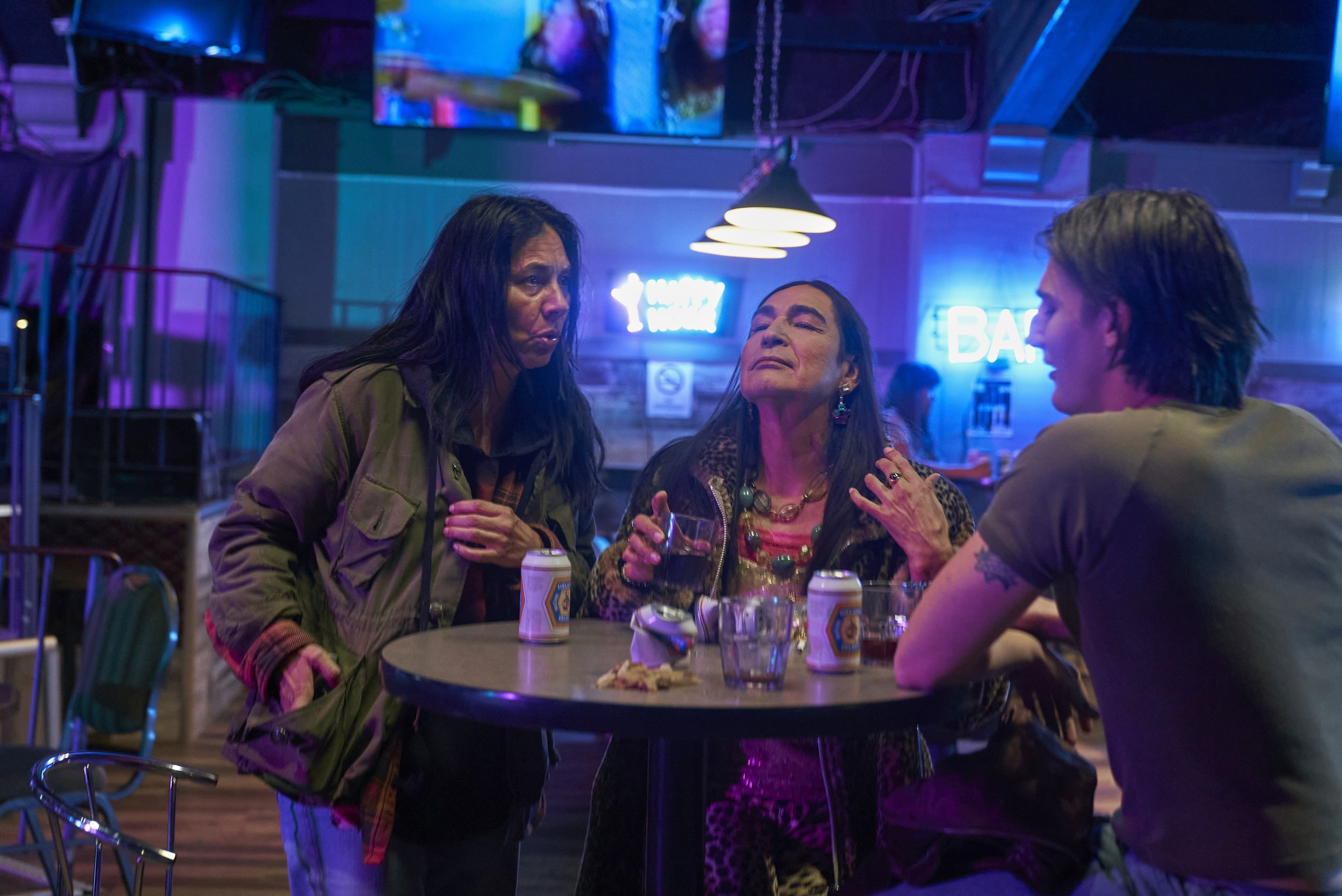 Billy Menasty. Gail Maurice, Liam Stewart-Kanigan