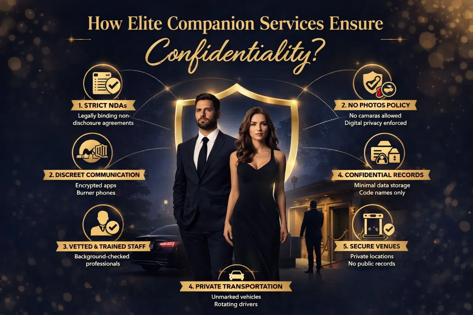 How Elite Companion Services Ensure Confidentiality?