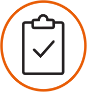 Clipboard with a checkmark