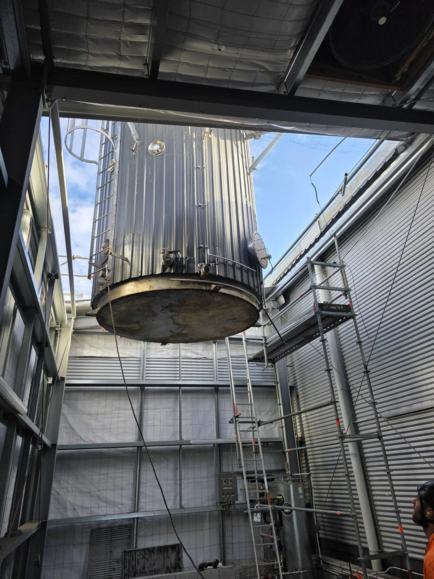 Glucose & Flour Silo Removal