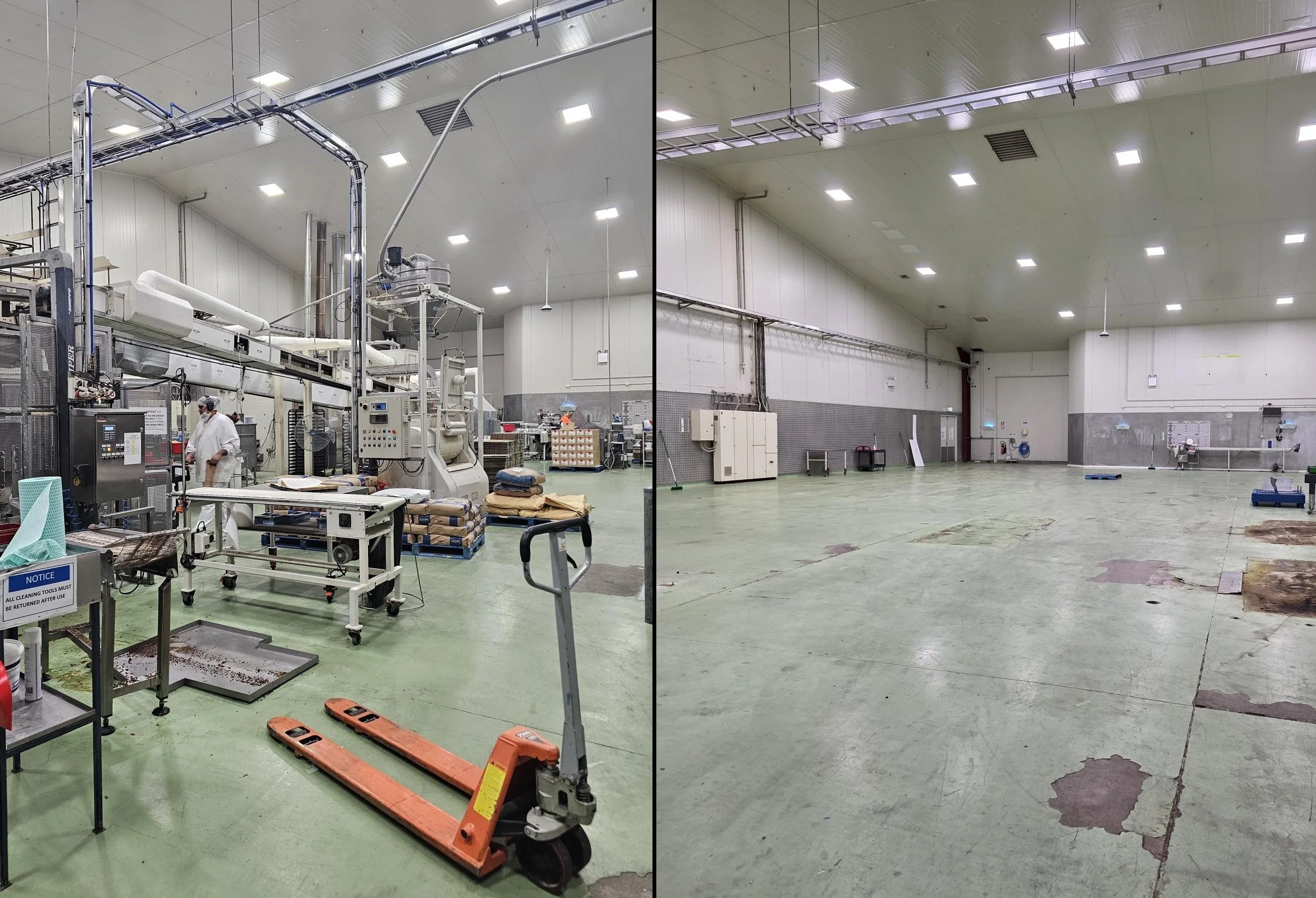 Process Line Removal